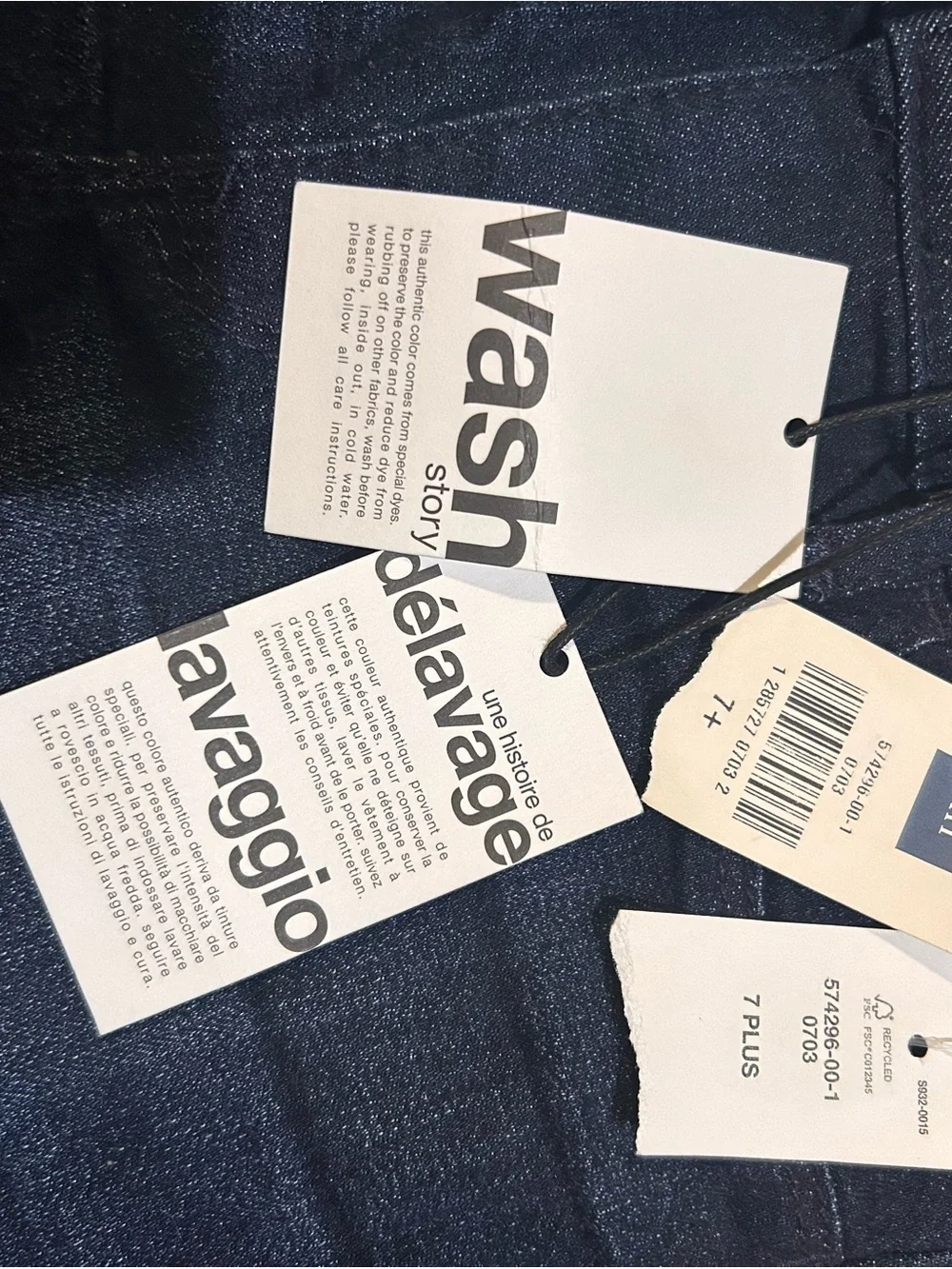 Gap Dark Wash Girls' Skinny Jeans - Navy